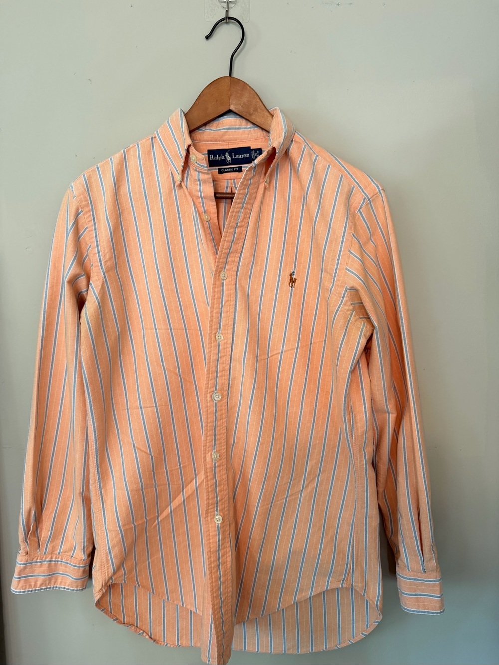 Ralph Lauren Classic Fit Striped Button Down Shirt